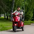 Kontio Motors Silverfox 2.0, Metallic Red 1.2kWh litium akku ja 2A laturi - Kontio 3- ja 4-pyöräiset - 499-158087 - 4