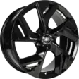 Mille Miglia MM1031 GLOSS BLACK alumiinivanne 7.50x18 - 18-tuumaiset alumiinivanteet - 499-174987 - 1