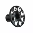 ODI BILLET TANK BOLT WASHER - Black Black - Moottoripyörän kahvakumit - D510257 - 1