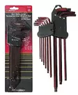 Pitkä torx-avainsarja 9-os. s2 reiällä - Kuusiokoloavaimet - LX1467 - 1