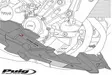 Puig Engine Spoiler Yamaha Mt-09 21' C/Carbon Look - Moottoripyörän katteet ja tuulenohjaimet - D453547 - 1