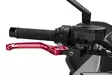 Puig Unfoldable Brake Lever 4.0. C/Red Selector C/Titan - Moottoripyörän vivut ja vivunrungot - D529697 - 1