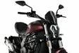 Puig Wind. New Generation Benelli 502C C/Black - Moottoripyörän katteet ja tuulenohjaimet - D357777 - 1