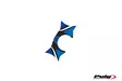 Puig Yoke Protector Kawasaki Zzr1400 06-15 C/Blue - Moottoripyörän kaatumatapit - D300267 - 1