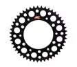 Renthal Takaratas KX+F 80- RMZ250 04-06 53t GE Musta - Moottoripyörän takarattaat - D445707 - 1