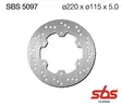 Sbs Jarrulevy Standard - Moottoripyörän jarrulevyt - D241727 - 1
