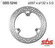Sbs Jarrulevy Standard - Moottoripyörän jarrulevyt - D241847 - 1