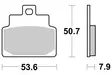 Sbs Jarrupalat Carbon Tech - Moottoripyörän jarrupalat - D220547 - 1
