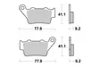 Sbs Jarrupalat Ceramic - Moottoripyörän jarrupalat - D91507 - 2