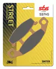Sbs Jarrupalat Sintered - Moottoripyörän jarrupalat - D2587 - 2
