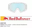 Spect Red Bull Whip MX Goggles Singel lens white clear - Crossilasit - D433917 - 1