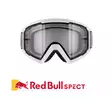 Spect Red Bull Whip MX Goggles Singel lens white clear - Crossilasit - D433917 - 2