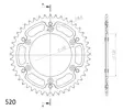 Supersprox Stealth Takaratas Oranssi - Moottoripyörän takarattaat - D295247 - 2