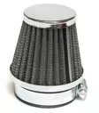 Tec-X Ilmansuodatin, Kiinitys Ø 54mm, (Ø 75 - 51mm x p. 68mm) - Mopon ja skootterin ilmansuodattimet - D1647 - 1