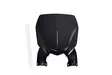 UFO Stadium Front number plate YZF250/450 10-22 YZ125/250 22-.. Black 001 - Offroad numerokilvet - D334587 - 1
