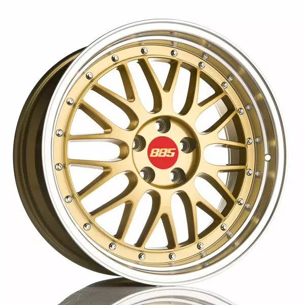 885 LeMans Gold alumiinivanne 8.5x19 - 19-tuumaiset alumiinivanteet - 499-54917 - 1