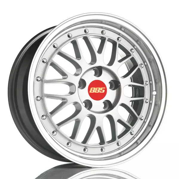 885 LeMans Silver alumiinivanne 7.5x17 - 17-tuumaiset alumiinivanteet - 499-54857 - 1