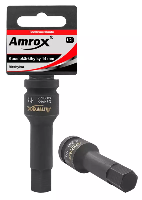 Kuusio-voimakärkihylsyt 1/2" amrox - Hylsyt ja voimahylsyt - LX15827 - 1