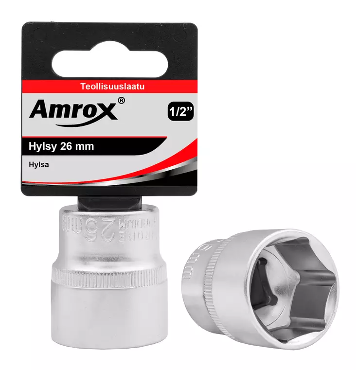 Hylsyt 1/2" 6pt amrox - Hylsyt ja voimahylsyt - LX15907 - 1