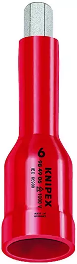 Vde-kuusiokärkihylsyt 1/2" knipex - Työkalut - LX8197 - 1