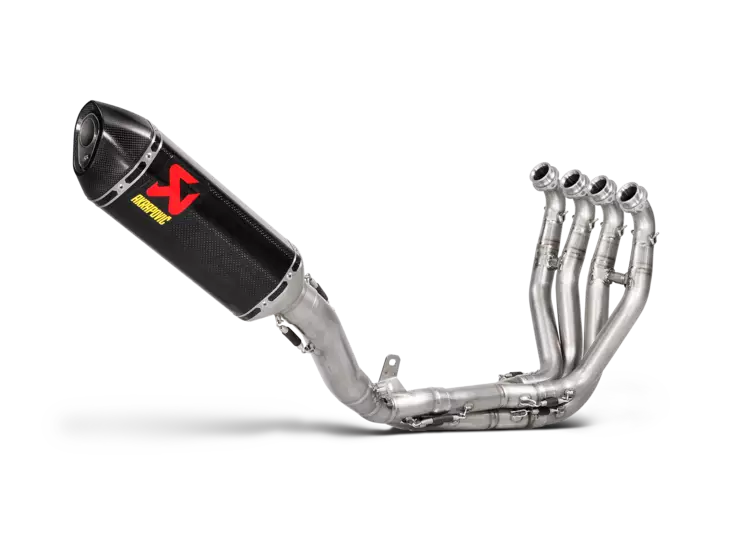 Akrapovic Evolution Line pakoputkisto (hiilikuitu) Kawasaki Ninja ZX-10R (2016-2020) - Moottorikelkan pyöränlaipat - D280807 - 1