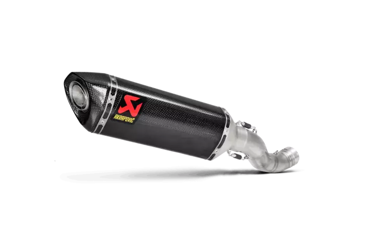 Akrapovic Slip-On Line äänenvaimennin (hiilikuitu) Aprilia RSV4 (2017-2020) - Moottoripyörän äänenvaimentimet - D309707 - 1