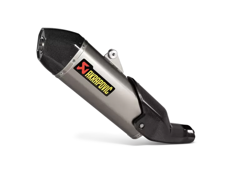 Akrapovic Slip-On Line äänenvaimennin (titaani) Ducati DesertX (2022-2024) - Moottoripyörän äänenvaimentimet - D478707 - 1