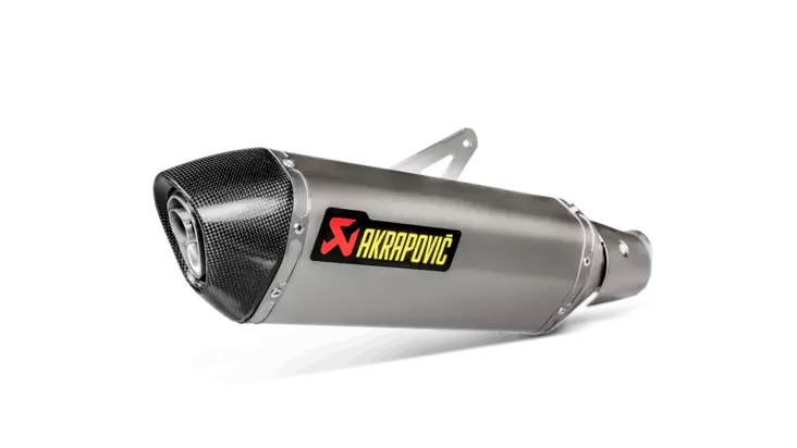 Akrapovic Slip-On Line äänenvaimennin (titaani) Kawasaki Ninja 400 (2018-2024) - Moottoripyörän äänenvaimentimet - D466997 - 1