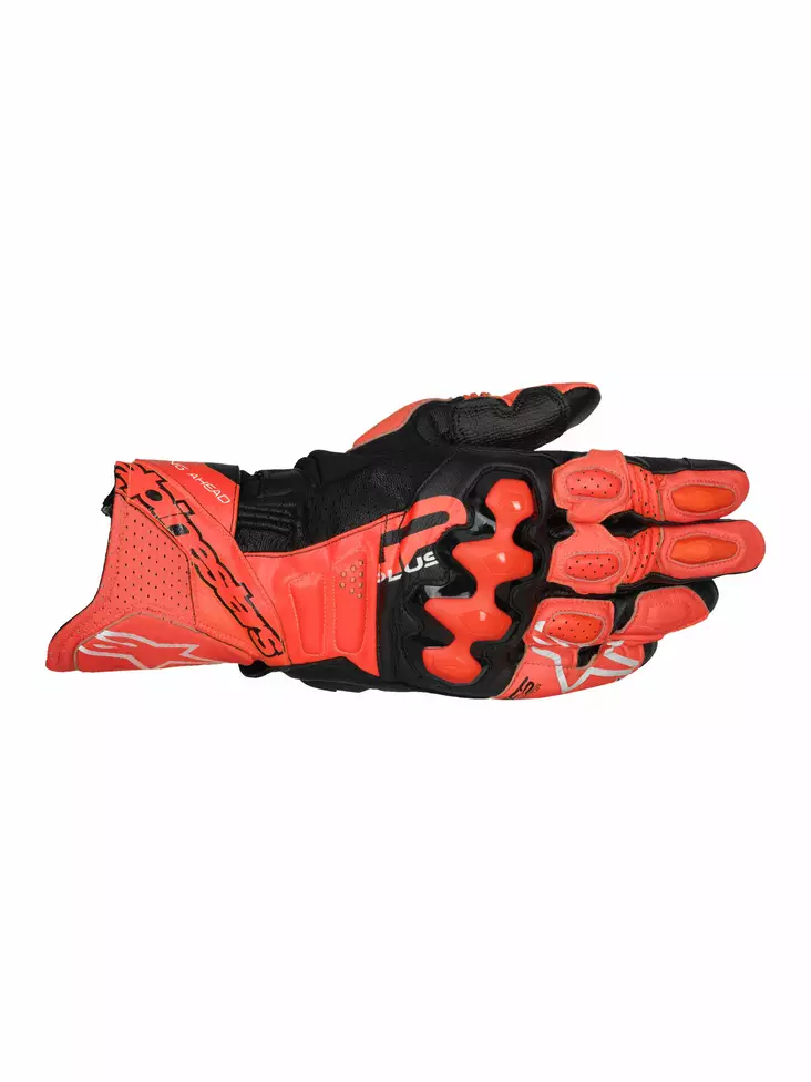 Alpinestars Ajohanskat GP Plus R v3 Punainen Fluo - Moottoripyörä ajohanskat - D505447 - 1