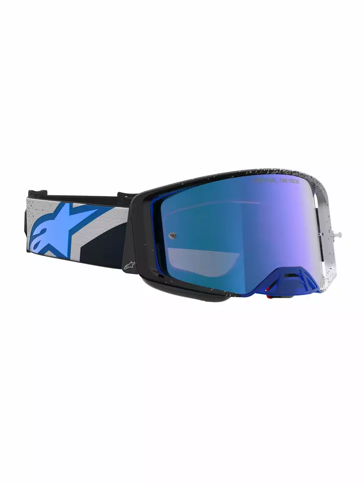 Alpinestars Ajolasit Supertech Hiten Musta Sininen Peili Sininen - Crossilasit - D543957 - 1