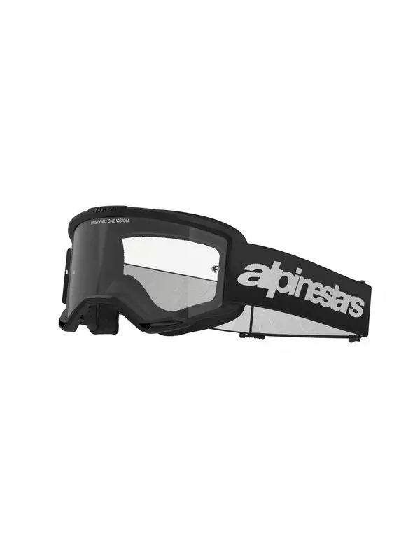 Alpinestars Ajolasit Vision 3 WORDMARK Musta Kirkas - Crossilasit - D500317 - 1