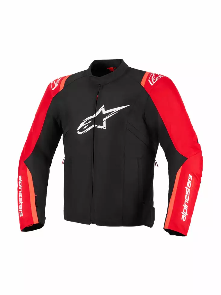 Alpinestars Ajotakki T-SPS v2 Vedenpitävä Musta/Punainen Fluo - Moottoripyörä ajotakit - D520447 - 1