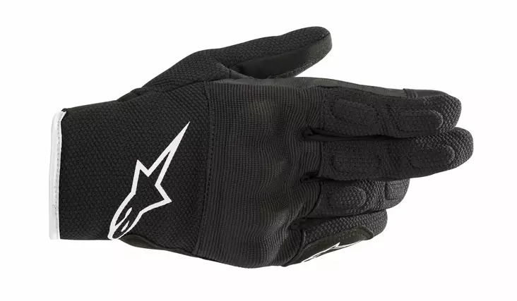Alpinestars Hanska Naisten S Max Drystar Musta/Valk - Moottoripyörä ajohanskat - D279037 - 1