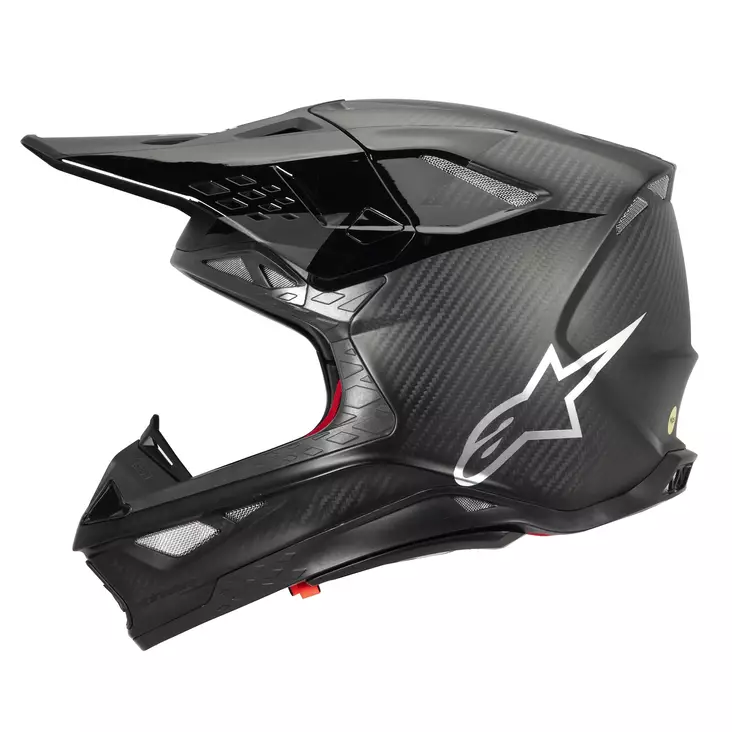 Alpinestars Kypärä S-M10 2206 Fame Musta Carbon - Crossikypärät - D471227 - 1