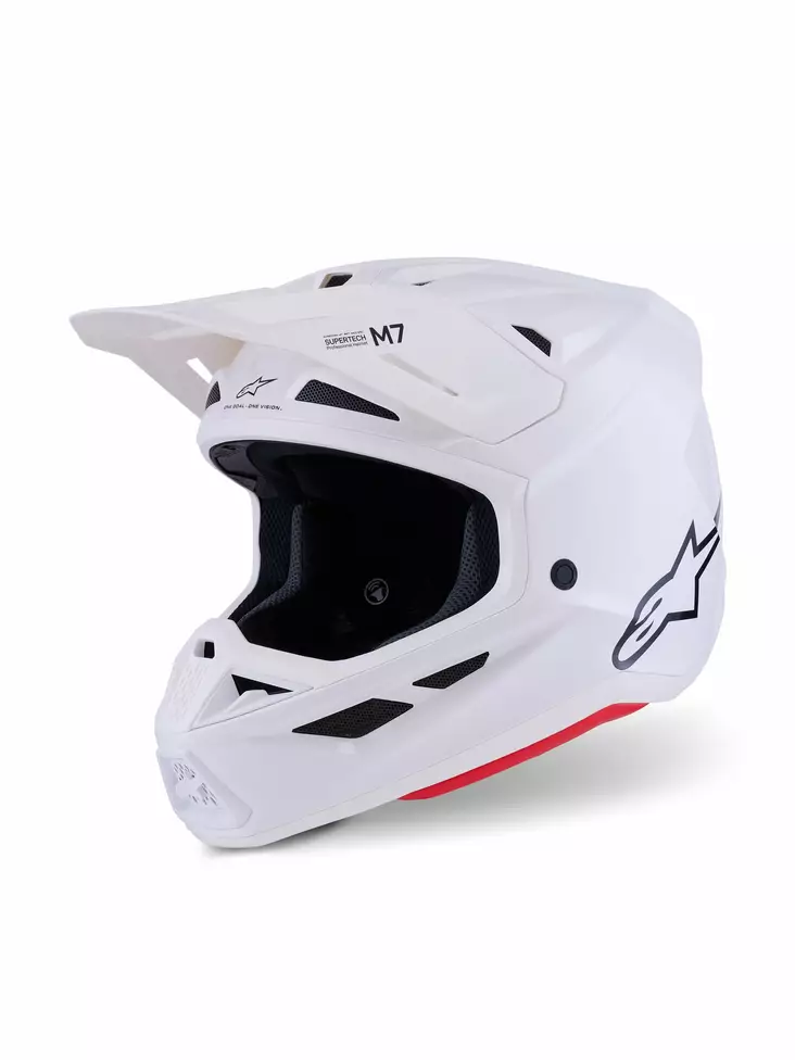 Alpinestars Kypärä S-M7 Valkoinen - Crossikypärät - D513797 - 1