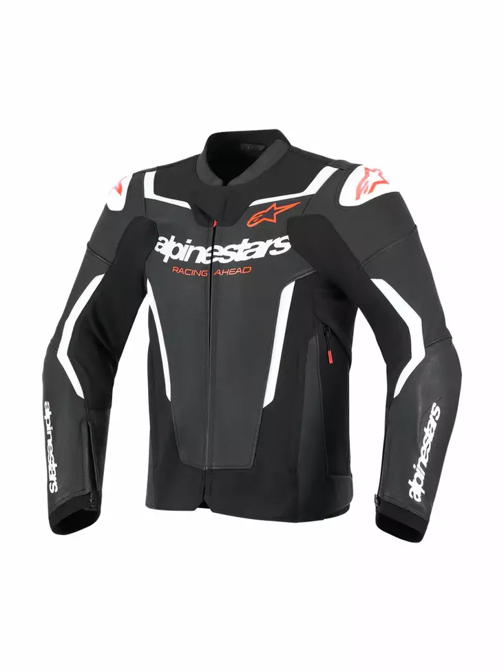 Alpinestars Nahkatakki GP Force v2 Musta/Valkoinen - Moottoripyörä nahkatakit - D520437 - 1