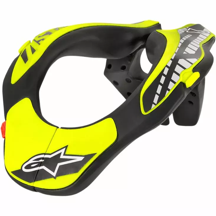 Alpinestars Niskatuki Youth Musta/Keltainen one size - Niskasuojat - D225417 - 1
