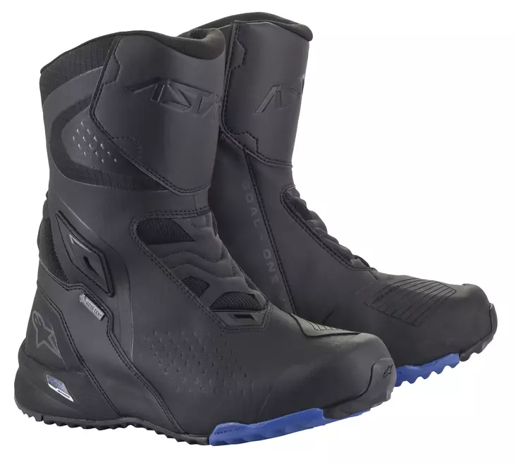 Alpinestars Saapas RT-8 Gore-Tex Musta/Sininen - Moottoripyötä ajosaappaat - D397427 - 1