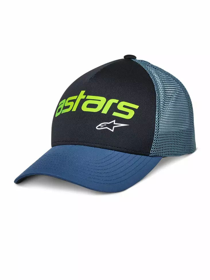 Alpinestars Trucker Hat Vital Black/Blue/Green - Pipot - D503737 - 1