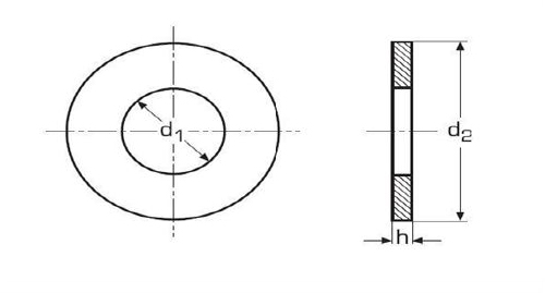 Aluslevy 5,3x15mm 20pakk. - Aluslevyt - D112687 - 1