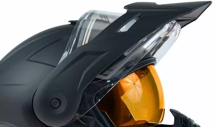 AMOQ Ballast Lippa Blackout - Offtoad kypärien lipat - D498597 - 1