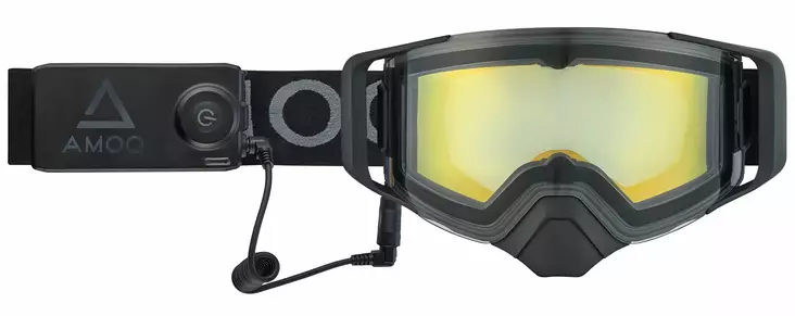 AMOQ Burner goggles Magnetic Dual Lens HEATED, yellow - Kelkkalasit - D524147 - 1