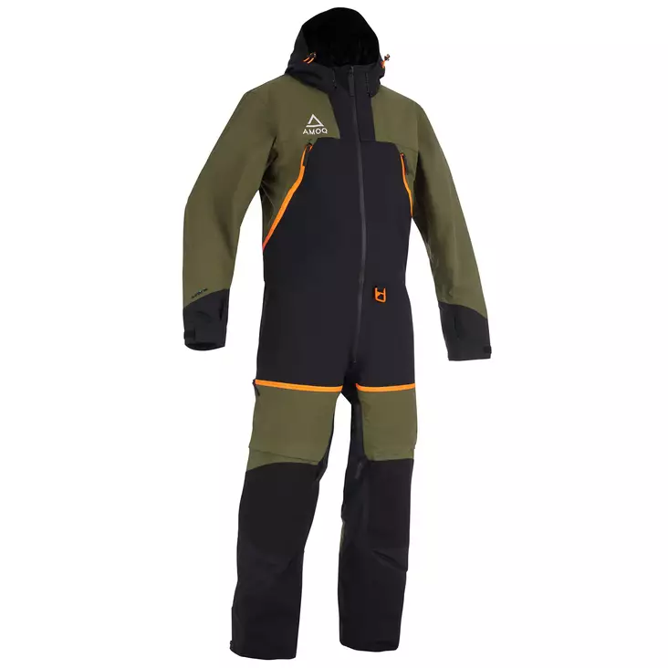 AMOQ Eclipse V3 Haalari Vihreä/Musta/Oranssi - Kelkkahaalarit - D520147 - 1