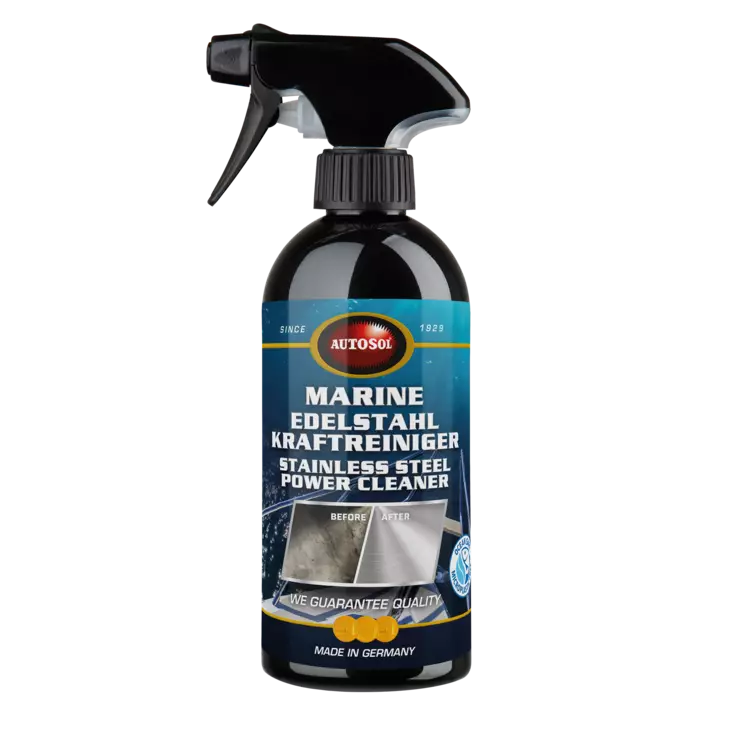 Autosol Marine Stainless Steel Power Cleaner spray 500 ml - Veneen puhdistus ja vahaus - D441307 - 1