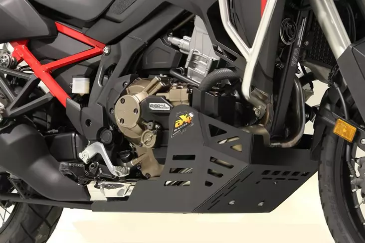 AXP Adventure Skid Plate HDPE 8mm Black Honda CRF1100L AFRICA TWIN/DCT 20-25 - Moottoripyörän pohjapanssarit - D474117 - 1