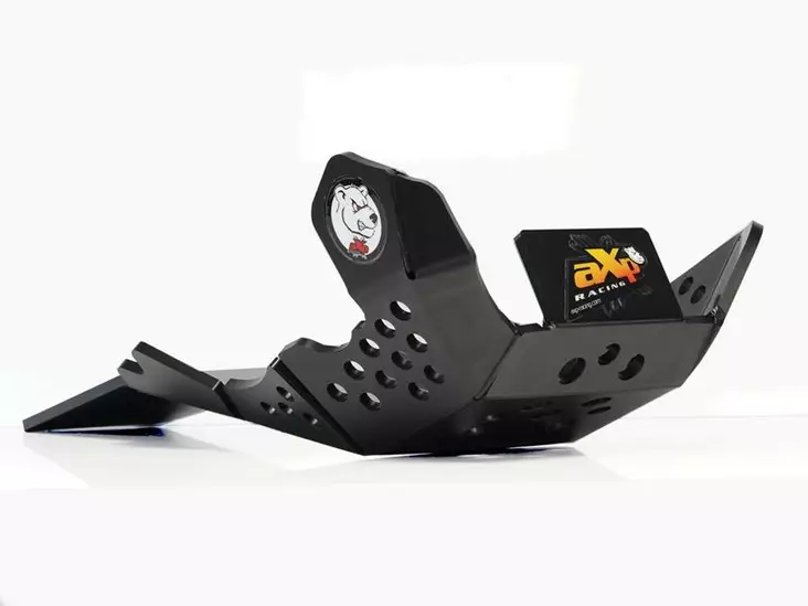 AXP Xtrem HDPE Skid Plate Black Honda CRF250R/CRF250RX/CRF300RX 22- - Moottoripyörän pohjapanssarit - D458167 - 1