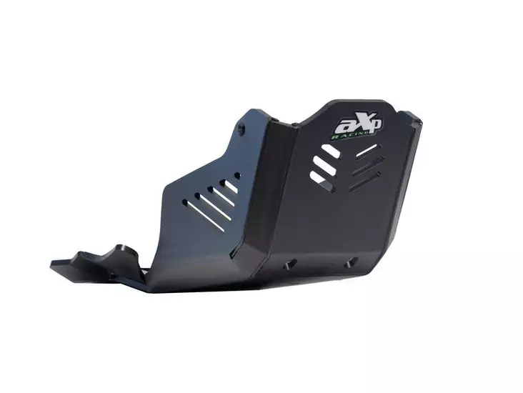 AXP Xtrem HDPE Skid Plate Black STARK VARG 23-25 / VARG EX 25 - Moottoripyörän pohjapanssarit - D512357 - 1