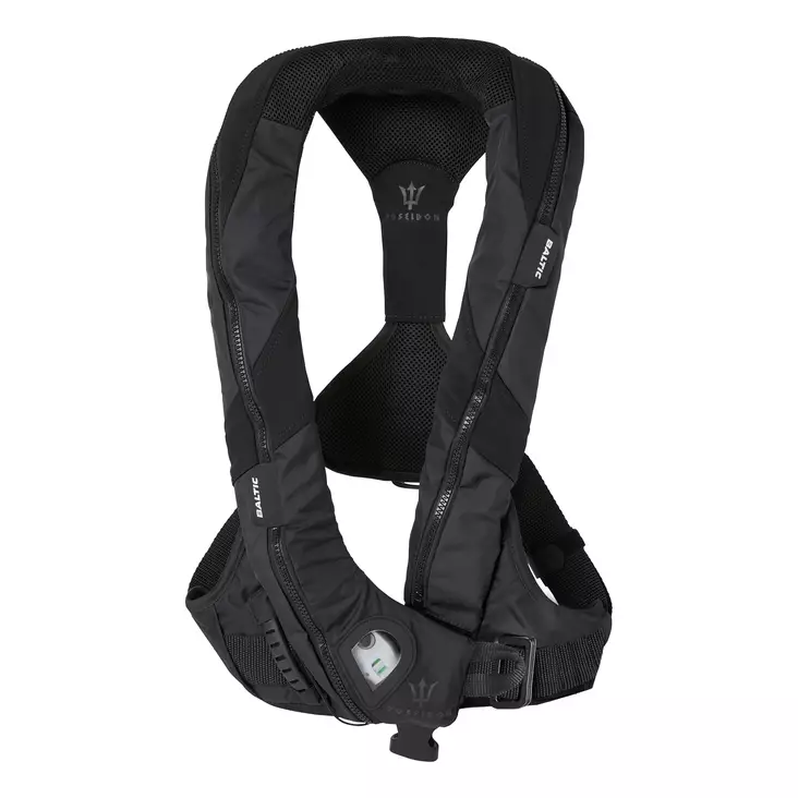 Baltic Poseidon harness auto ilmatäytteinen pelastusliivi musta 40-120kg - Automaattiset ilmatäytteiset valjailla - D458787 - 1
