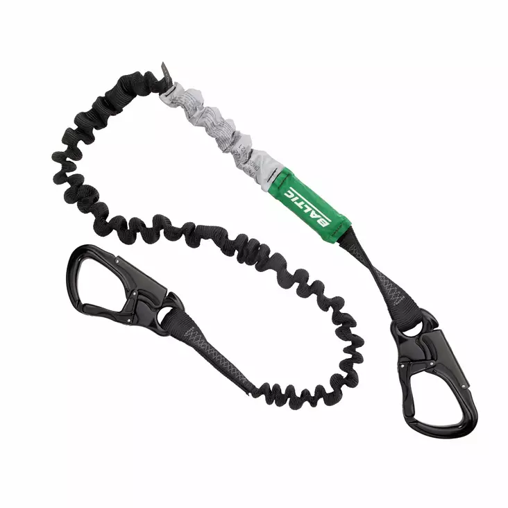 Baltic Supreme joustava turvaköysi kahdella koukulla 2m - Veneilijän turvavaljaat ja turvaköydet - D383177 - 1