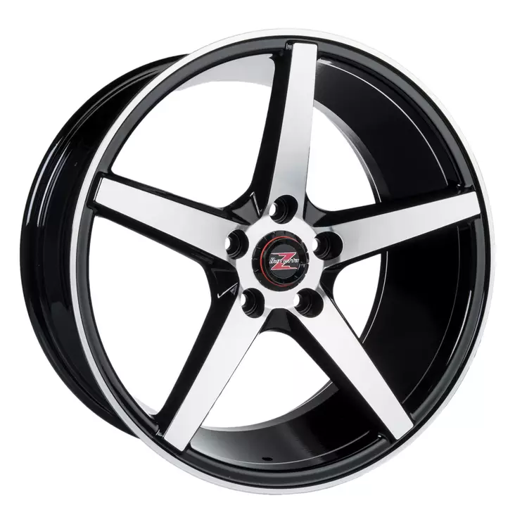 Barzetta Capitano Black Polished alumiinivanne 8x17 - 17-tuumaiset alumiinivanteet - 499-87487 - 1